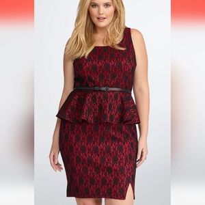 Rebel Wilson by Torrid Peplum Dress